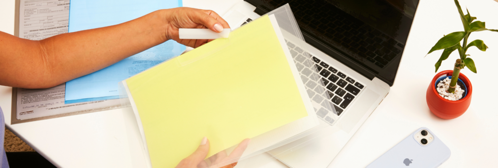 organização no ambiente de trabalho